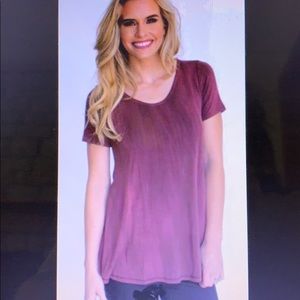 Agnes & Dora Everyday Tee Wine XL